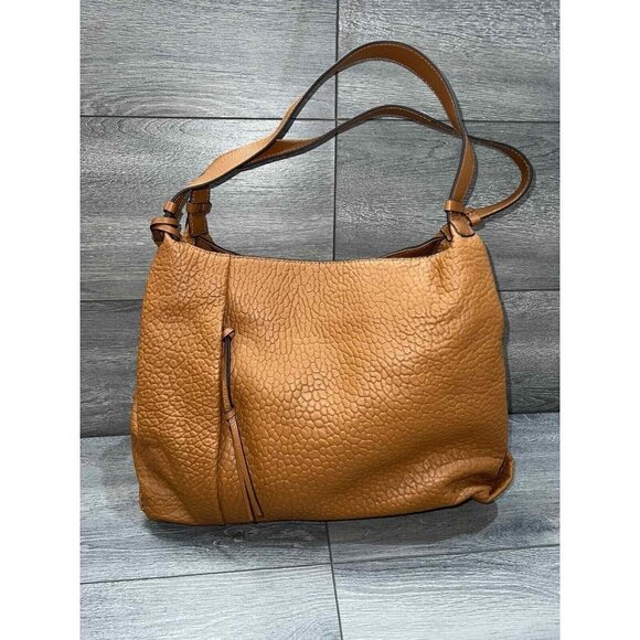 Vince Camuto Convertible Leather Tote Tania Caramel Crisp,Bag - Picture 2 of 9